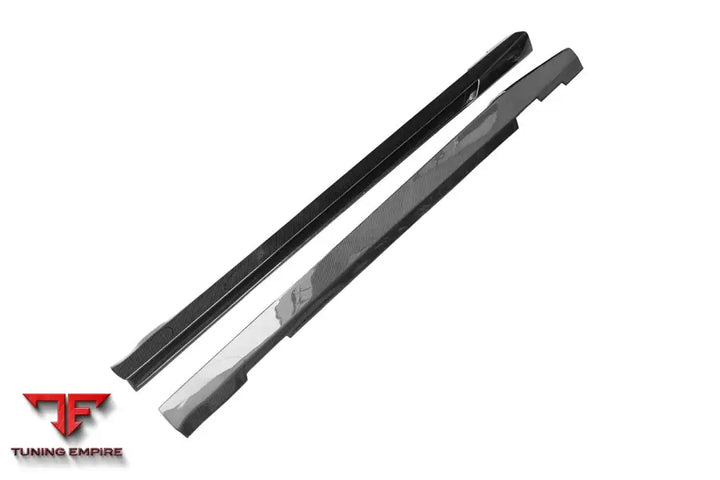 MERCEDES BENZ W204 C63 AMG SEDAN VS STYLE CARBON FIBER SIDE SKIRTS BSD