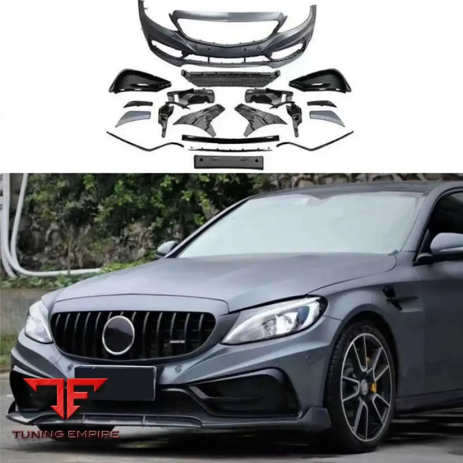 MERCEDES BENZ W205 BODYKIT UPGRADE NON DESTRUCTIVE PERSONALIZED