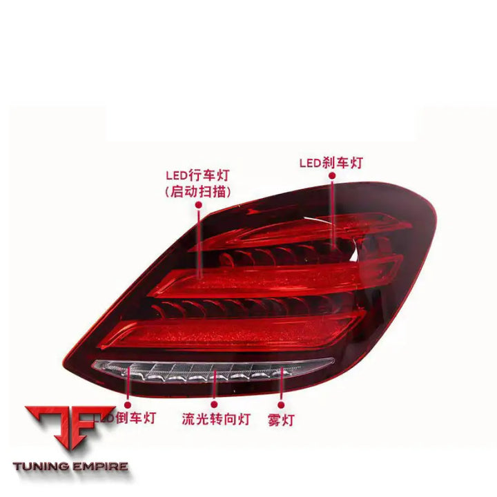 MERCEDES BENZ W205 C180 C200 C260 C300 REAR LIGHTS BODY PARTS