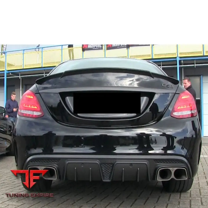 MERCEDES BENZ W205 C63 DIFFUSER WINGS