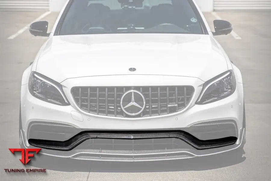 MERCEDES-BENZ W205 C63 & S AMG CARBON FIBER FRONT BUMPER TRIM SET (4PCS) BSD