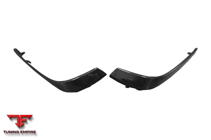 MERCEDES BENZ W205 C63&S AMG CARBON FIBER FRONT CANARDS BSD