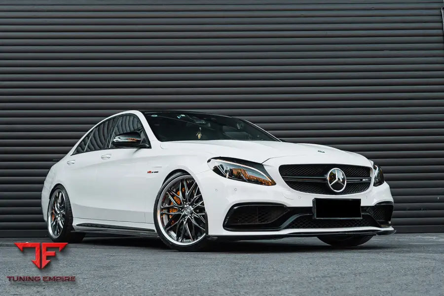 MERCEDES BENZ W205 C63S AMG SEDAN BR STYLE FRONT LIP BSD