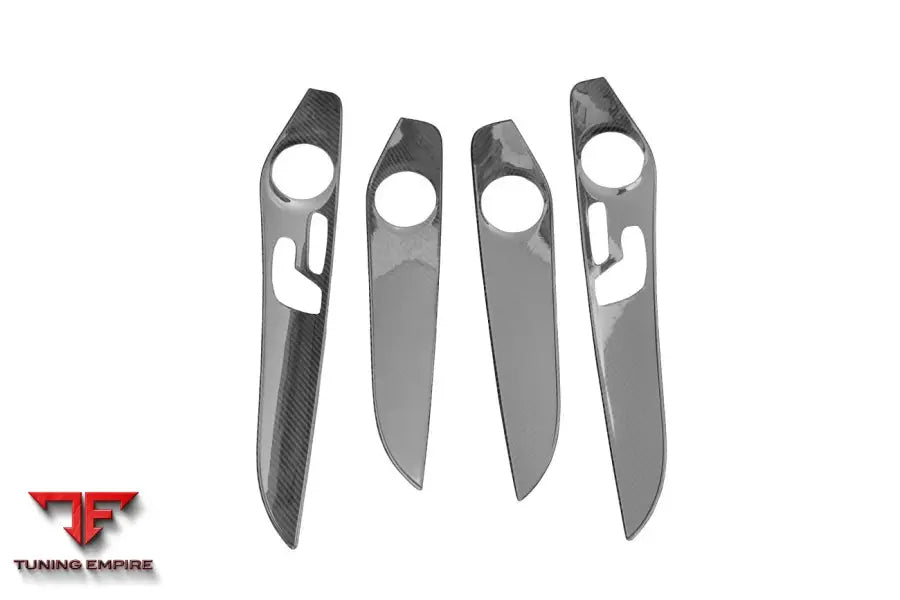 MERCEDES BENZ W205 C63S AMG SEDAN CARBON FIBER INTERIOR DOOR PANEL TRIM COVER STRIP BSD