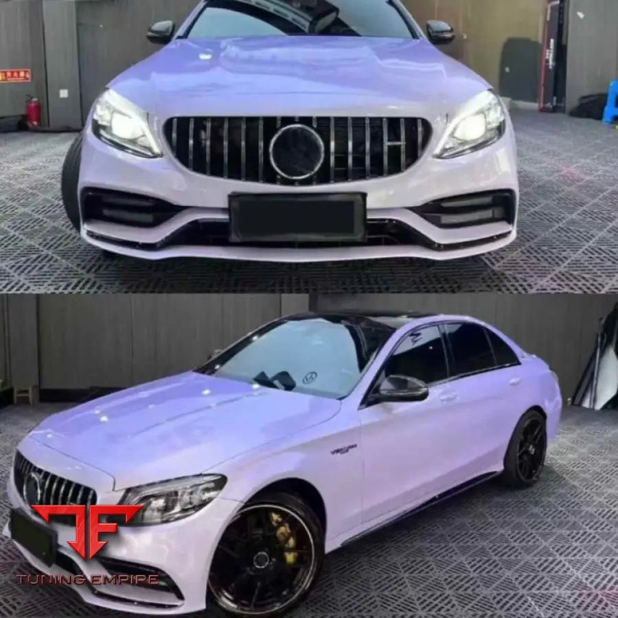 MERCEDES BENZ W205 C63 REAR BUMPER FRONT GRILLE