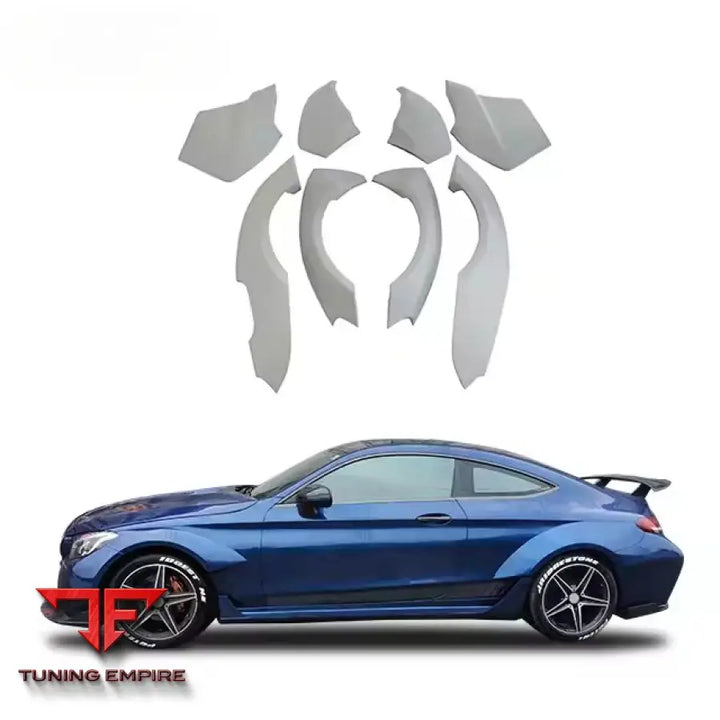 MERCEDES BENZ W205 CARBON FIBER WIDEBODY KIT