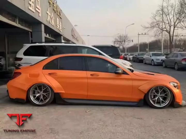 MERCEDES BENZ W205 CARBON FIBER WIDEBODY KIT