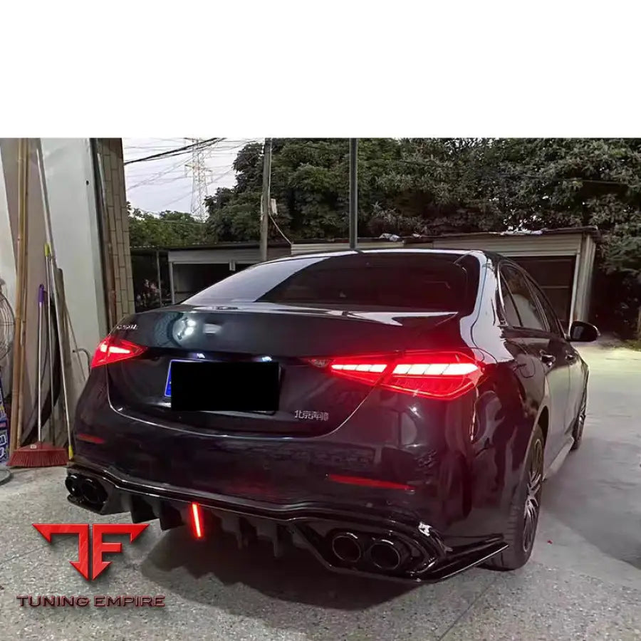 MERCEDES BENZ W206 C200L C260L C300L REAR BUMPER DIFFUSER PARTS