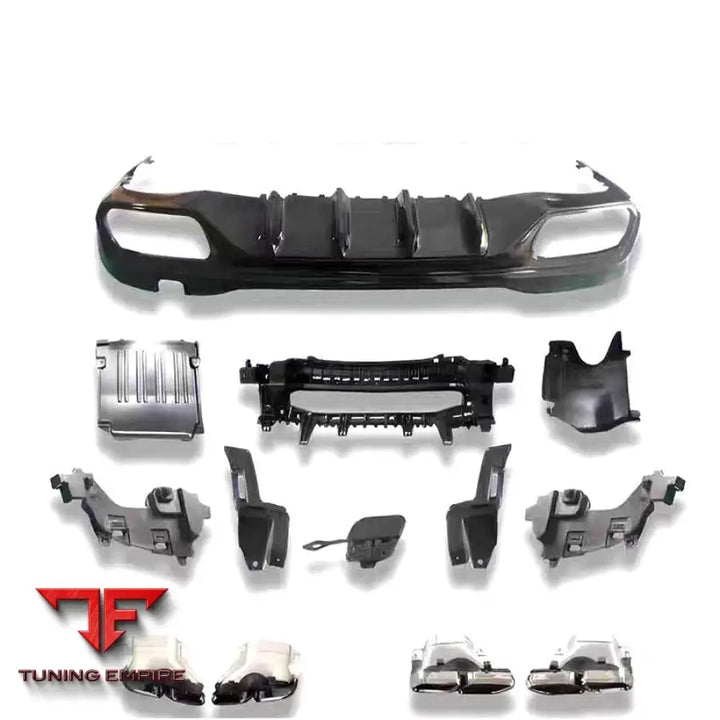 MERCEDES BENZ W206 C200L C260L C63 PLASTIC MATERIAL BACK LIPS