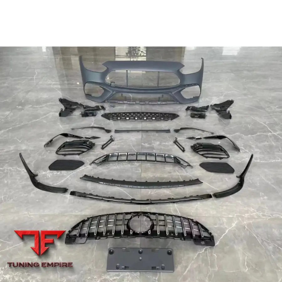 MERCEDES BENZ W206 C63 FRONT BUMPER AND GRILLE BODY KITS