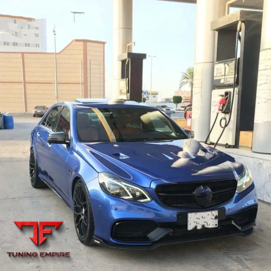 MERCEDES-BENZ W212 E63 CARBON FIBER FRONT LIP DIFFUSER