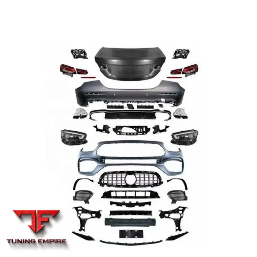 MERCEDES BENZ W213 E CLASS UPGRADE KIT OLD TO NEW WITH LIGHTS BODY KIT