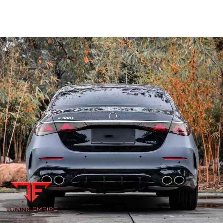 MERCEDES BENZ W213 TO W214 UPGRADE BUMPER WITH LIGHTS AND BODY KITS