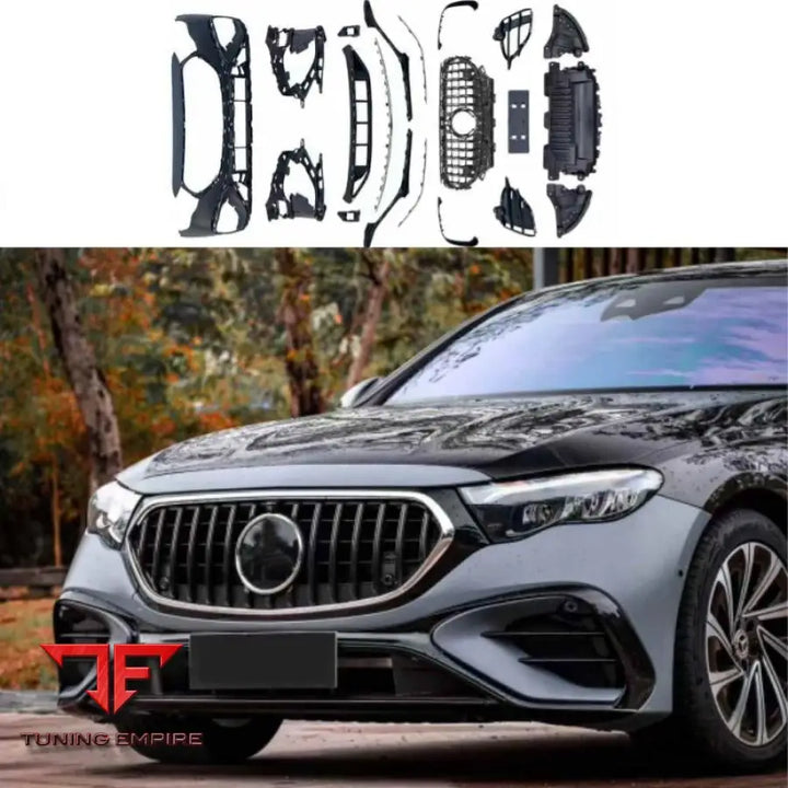 MERCEDES BENZ W214 TO E53 AM REAR DIFFUSER TAILPIPE BODYKIT