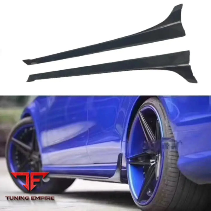 MERCEDES BENZ W218 CARBON FIBER SIDE SPOILERS