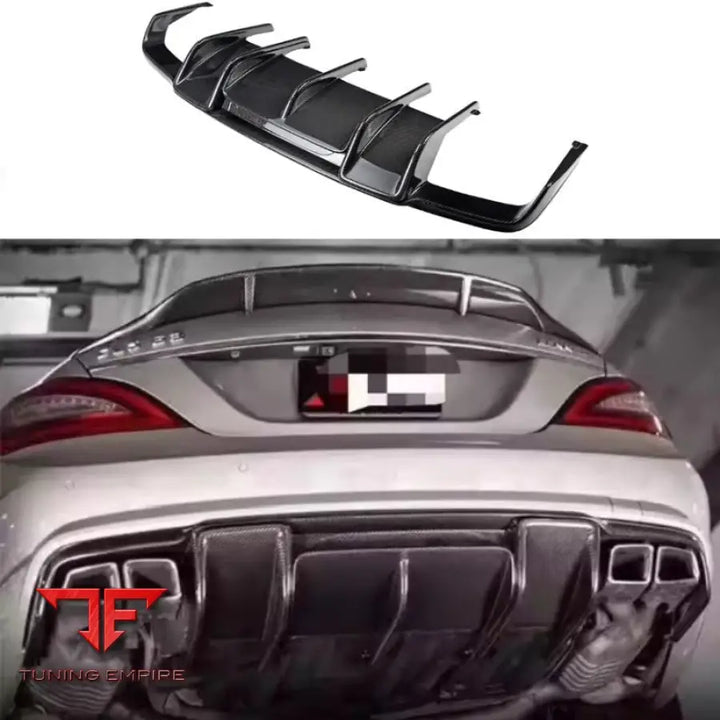 MERCEDES BENZ W218 CLS63 CAR BUMPER LIP SPLITTER