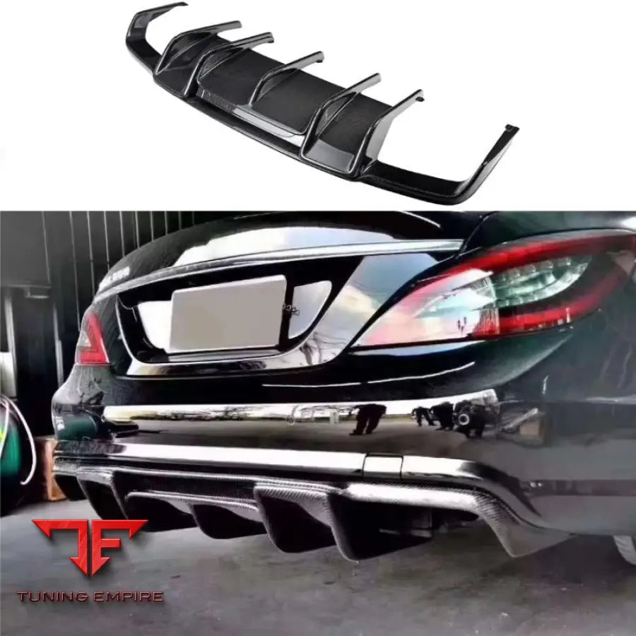 MERCEDES BENZ W218 CLS63 CAR BUMPER LIP SPLITTER