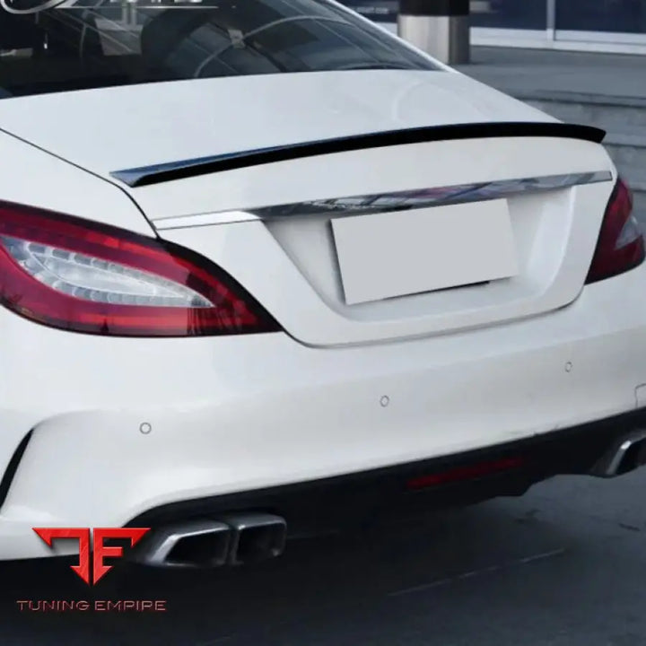 MERCEDES BENZ W218 CLS63 REAR SPOILER FIT