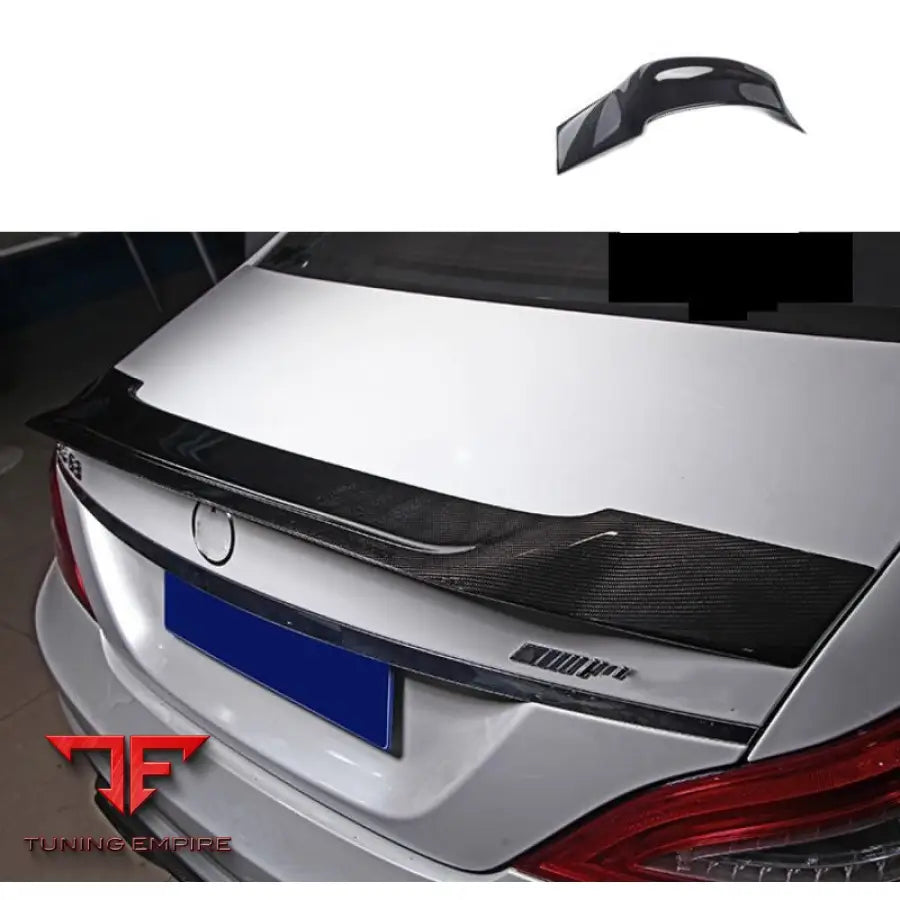MERCEDES BENZ W218 CLS63 TRUNK SPOILER FIT