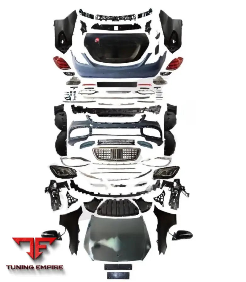 MERCEDES BENZ W221 2006-2013 UPGRADE TO W222 2017-2020 MAYBACH STYLE CONVERSION BODY KIT