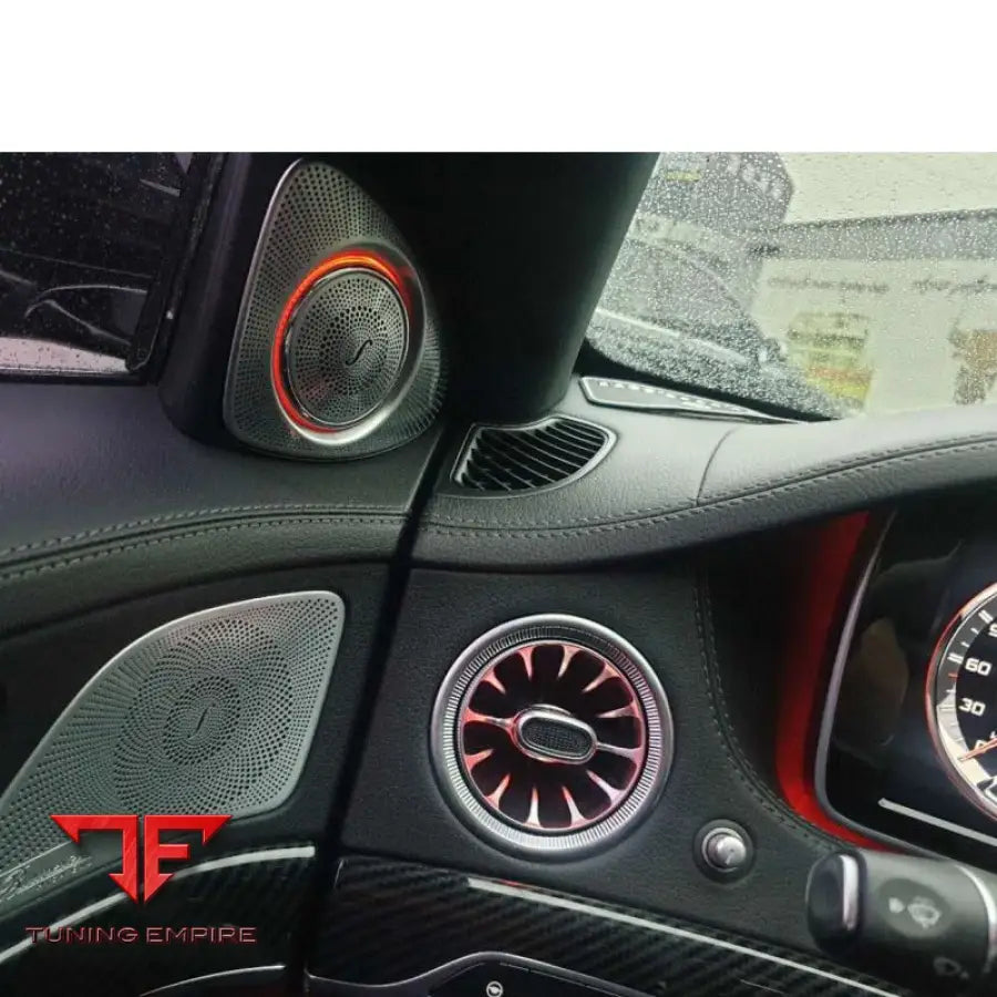 MERCEDES-BENZ W222 AMBIENT LIGHT AIR VENTS 7 COLORS 64 COLORS