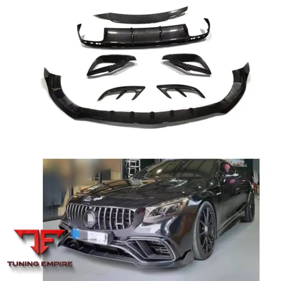 MERCEDES-BENZ W222 C217 S63 COUPE CARBON FIBER BODY KIT
