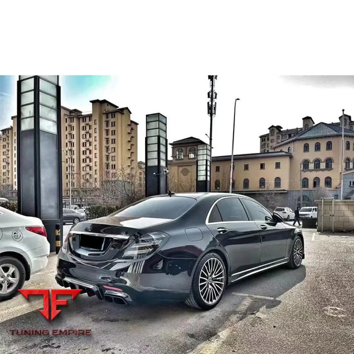 MERCEDES-BENZ W222 CARBON FIBER BODY KIT FRONT LIP DIFFUSER SPOILER