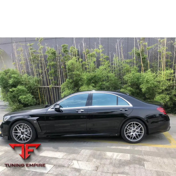 MERCEDES-BENZ W222 CARBON FIBER BODY KIT FRONT LIP DIFFUSER SPOILER