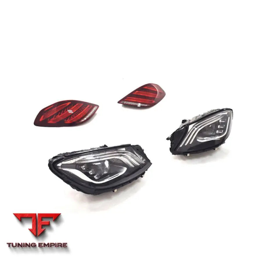 MERCEDES-BENZ W222 OLD TO NEW LED HEADLIGHT TAIL LIGHT UPGRADE