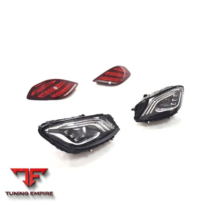 MERCEDES-BENZ W222 OLD TO NEW LED HEADLIGHT TAIL LIGHT UPGRADE