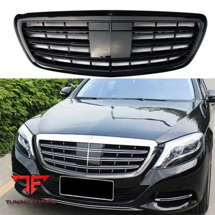 MERCEDES-BENZ W222 S300 S400 S450 S500 FRONT BUMPER GRILLE BLACK