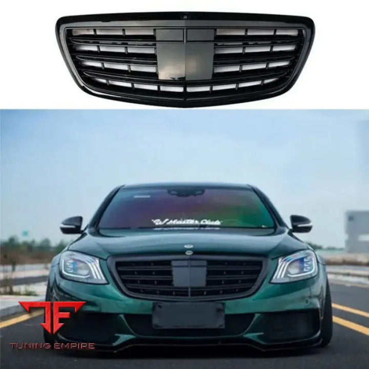 MERCEDES-BENZ W222 S300 S400 S450 S500 FRONT BUMPER GRILLE BLACK