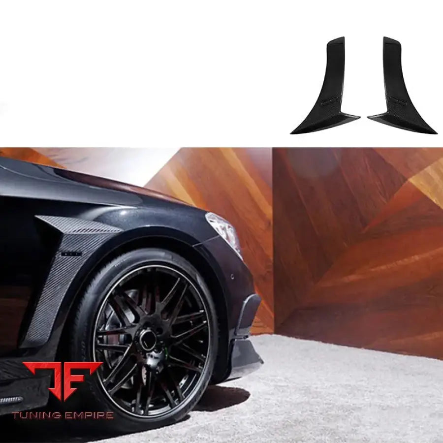 MERCEDES-BENZ W222 S63 S65 CARBON FIBER FENDER FLARES AIR VENTS