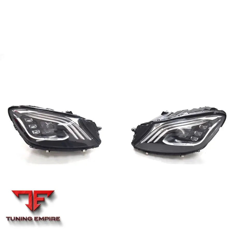 MERCEDES-BENZ W222 S63 S65 LED HEADLIGHTS TAILLIGHTS OLD TO NEW