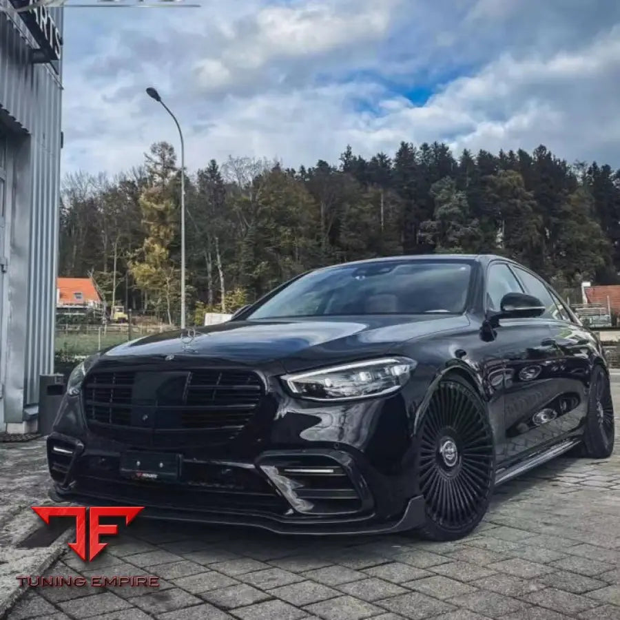 MERCEDES-BENZ W223 BODY KIT CARBON FIBER FRONT LIP DIFFUSER