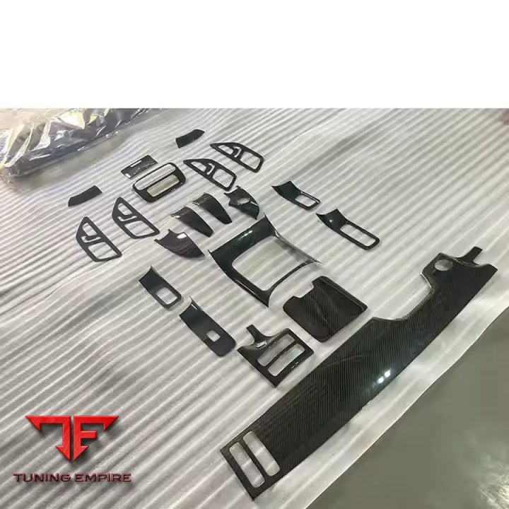 MERCEDES BENZ W223 CARBON FIBER MATERIAL INTERIOR