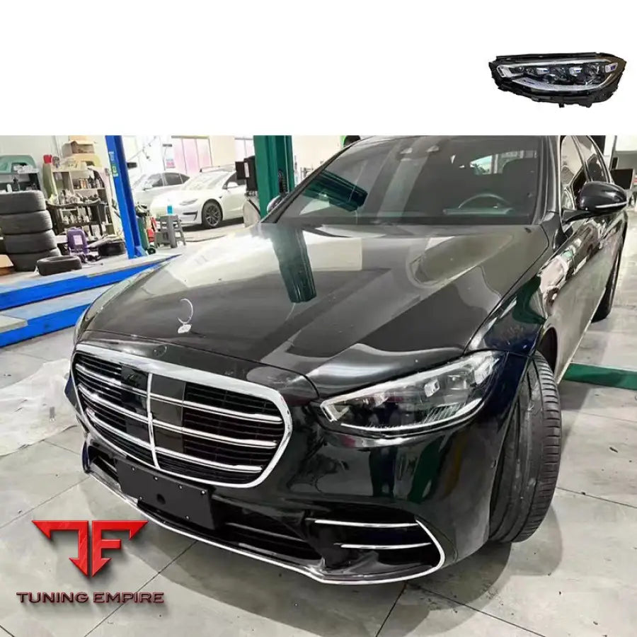 MERCEDES-BENZ W223 LED HEADLIGHTS OLD TO NEW STYLE FRONT HEADLAMPS