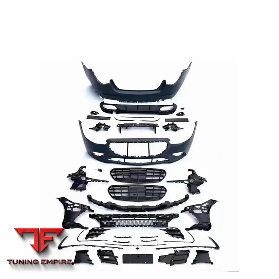 MERCEDES-BENZ W223 S400 TO S450L REAR BUMPER DIFFUSER EXHAUST