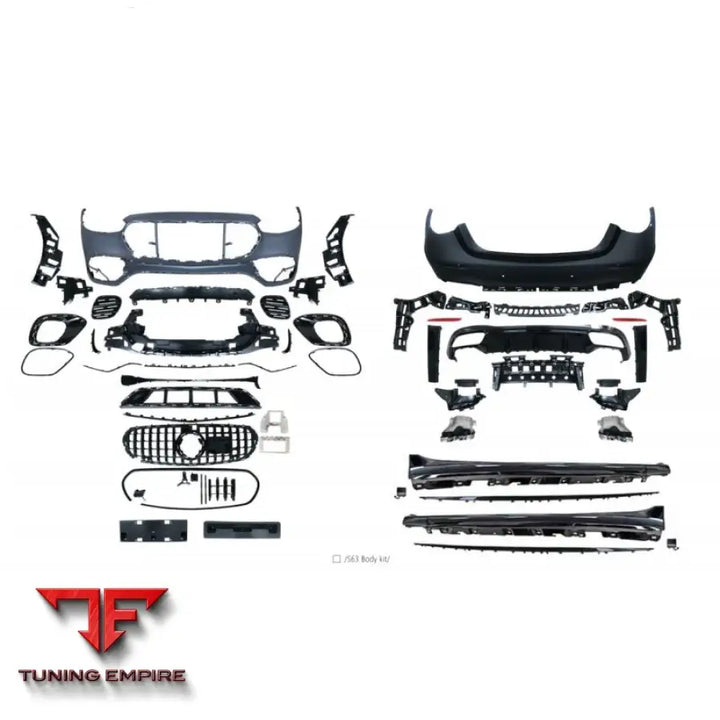 MERCEDES-BENZ W223 S63 STYLE FRONT REAR BUMPER