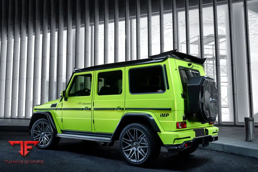 MERCEDES BENZ W463 G CLASS WAGON IMP PERFORMANCE CARBON FIBER SPARE WHEEL TIRE BSD