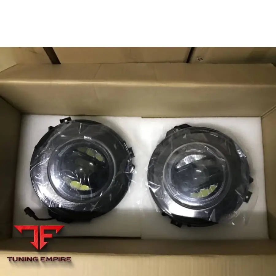 MERCEDES BENZ W463 W464 CAR HEAD LIGHT SILVER BLACK LED