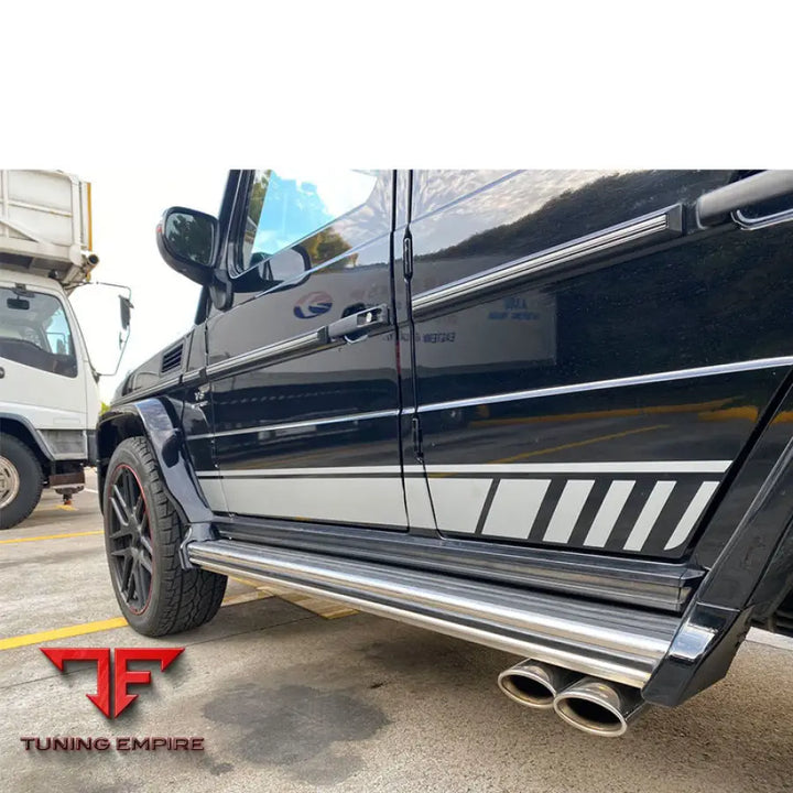 MERCEDES BENZ W463 W464 G500 G550 G400D TO W463A G63 KIT HOOD CAR BUMPER LIGHT