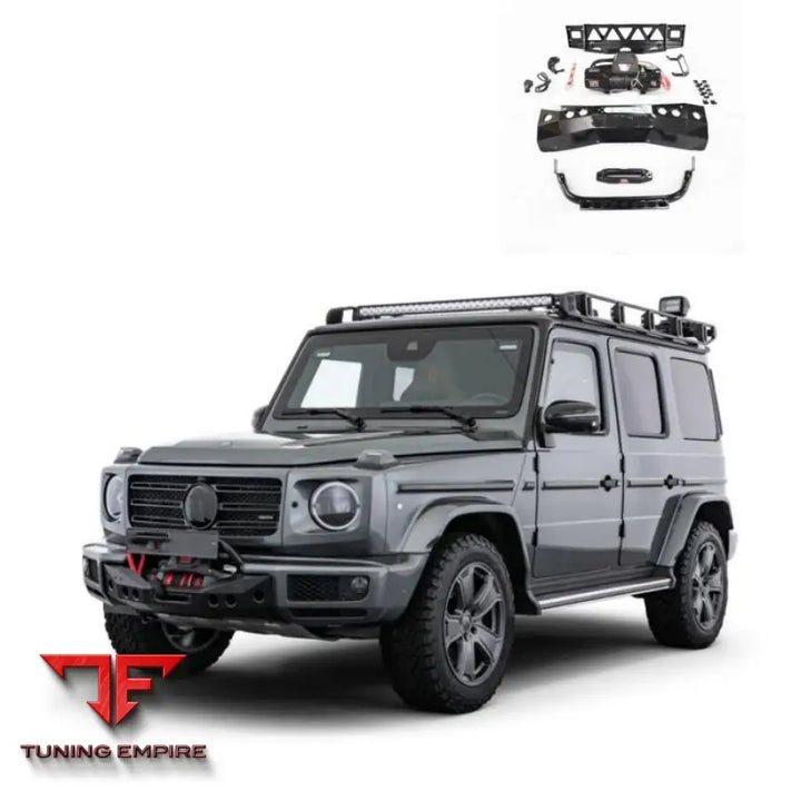 MERCEDES BENZ W463A W464 G500 G63 B STYLE WINCH BRACKET