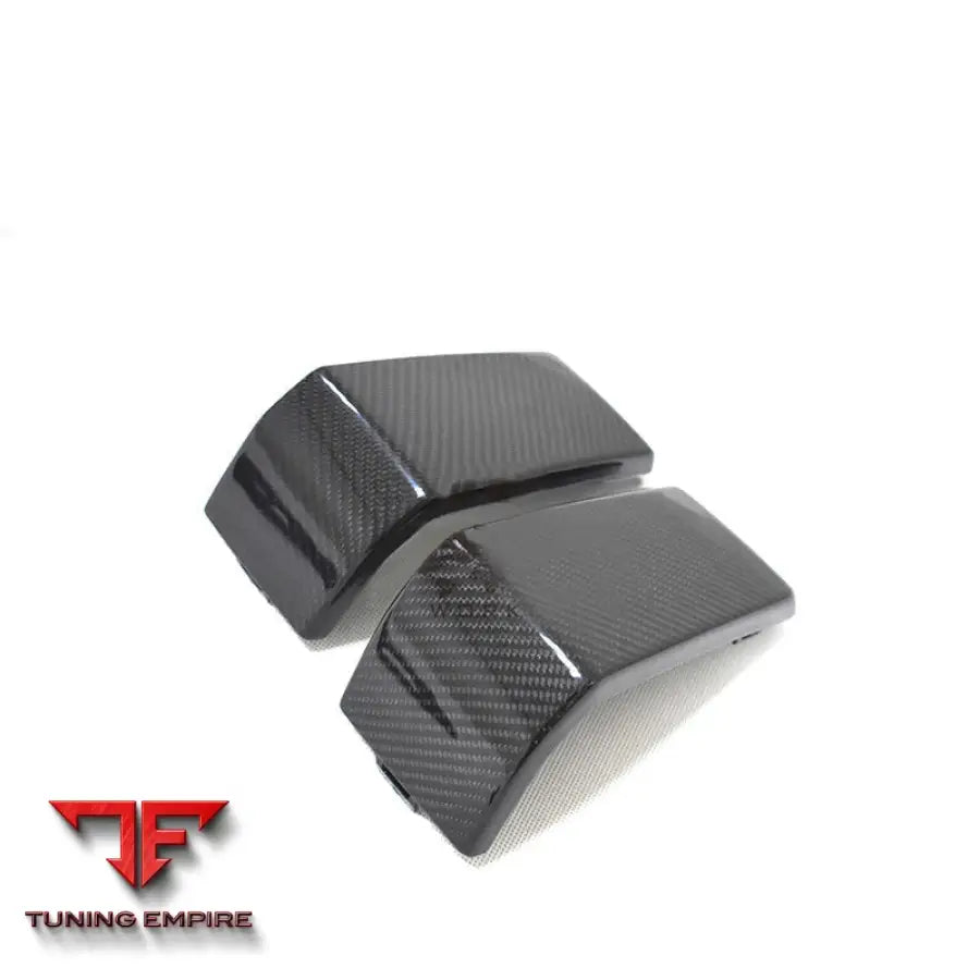 MERCEDES BENZ W463A W464 G63 G500 CARBON FIBER REAR BUMPER COVER TRIMS