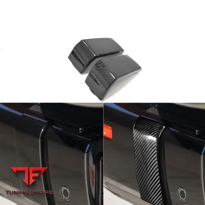 MERCEDES BENZ W463A W464 G63 G500 CARBON FIBER REAR BUMPER COVER TRIMS