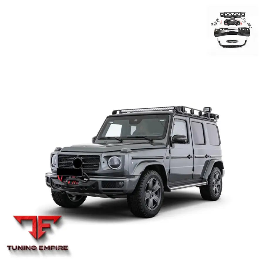 MERCEDES BENZ W463A W464 G63 G500 WINCH WITH BRACKET CAR LOAD BEARING