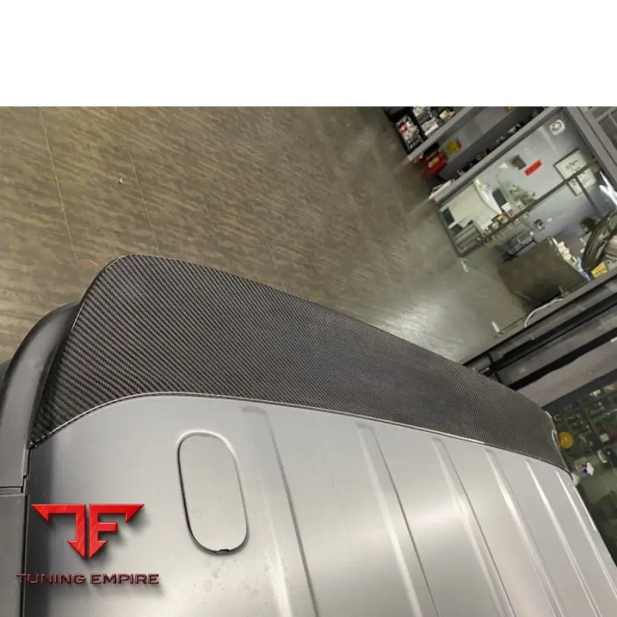 MERCEDES BENZ W463A W464 TRUNK ROOF SPOILER DRY CARBON FIBER