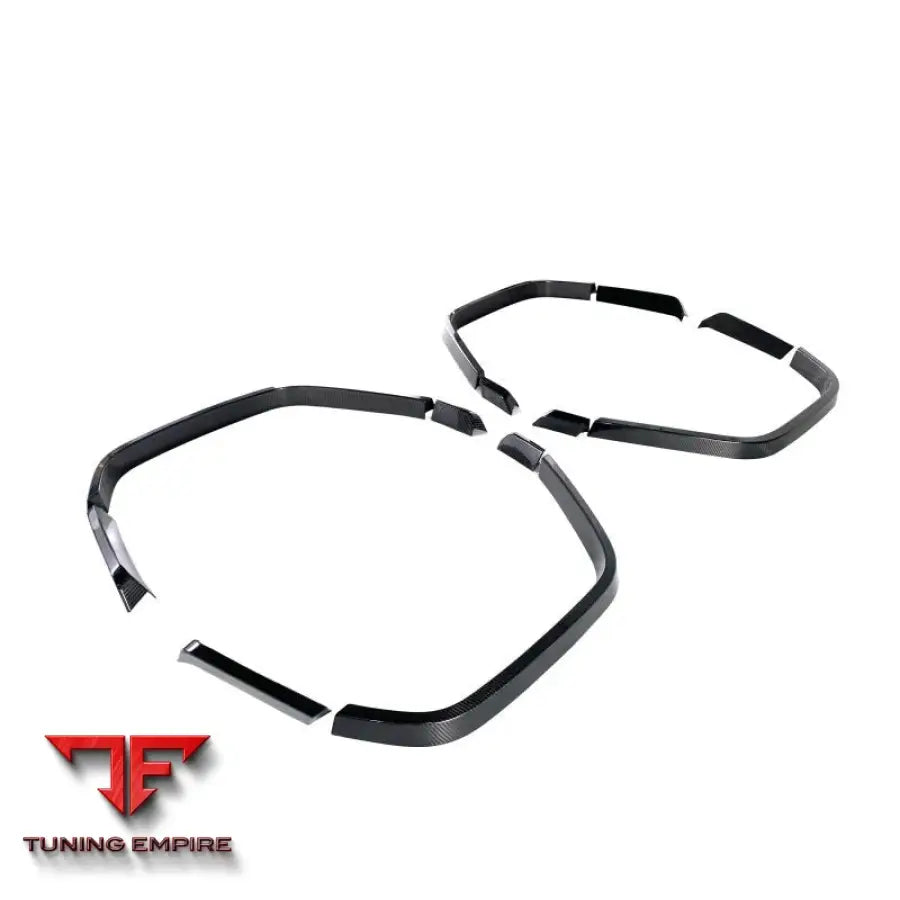 MERCEDES BENZ W464 FENDER ARCHES DRY CARBON FIBER MATERIAL