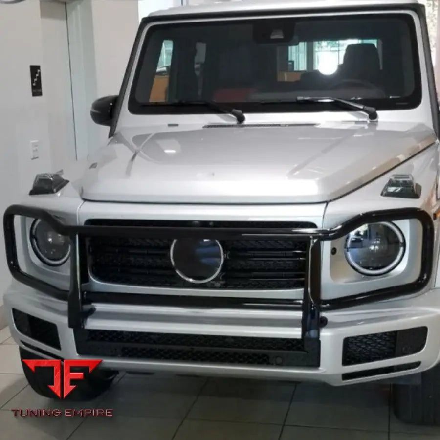 MERCEDES BENZ W464 G350 G500 450D STAINLESS STEEL FRONT BUMPER GUARD BULL BAR
