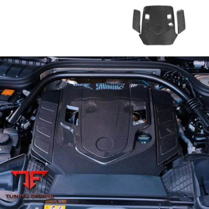 MERCEDES BENZ W464 G500 DRY CARBON FIBER ENGINE HOOD COVER